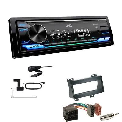 JVC Digital 1-DIN Autoradio DAB+ Bluetooth für KIA Cerato 2003-2005 - Bild 1 von 4