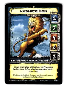 2006 Comic Images Conan game trading card Kushite Lion #1C169 - Picture 1 of 4