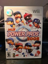 MLB Power Pros (Wii) Complete With Manual Tested And Works
