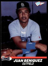 1989 T&M Senior League 6 Juan Beniquez   St. Lucie Legends  Baseball Card