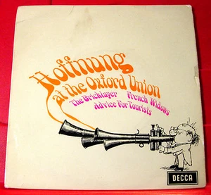 Gerard Hoffnung At The Oxford Union 7"EP PC UK ORIG 1968 Decca Bricklayer+ VINYL - Imagen 1 de 5