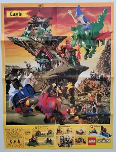 Lego System Knights Castle Poster 1993 (p93castle) - (110583) 59x42cm Excellent - Picture 1 of 2