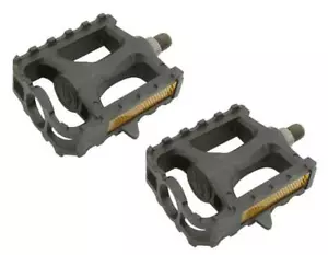 BLACK Bicycle M.T.B Pedals 861 1/2" BMX Lowrider Mountain Bike Beach Cruiser. - Picture 1 of 1