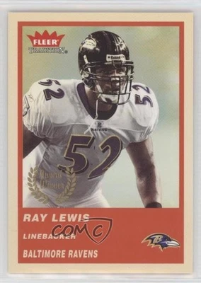 2004 Fleer Tradition Award Winner Ray Lewis #328 HOF - Image 1 of 2