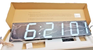 Chkosda Orologio da Parete Digitale Led e Temperatura -Nuovo con Scatola-Testato Funzionante - Foto 1 di 14