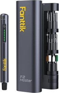 Fanttik F2 Master Mini kabelloses rotierendes Werkzeugset, NeoPulse Motor, 5 grau  - Bild 1 von 9