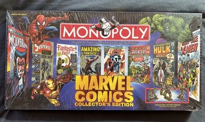 Marvel Comics Monopoly 1999 Collectors Edition NEW Sealed in Box - Image 1 of 4