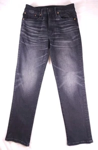 American Eagle Outfitters Uomo Airflex + Jeans Dritto 29x32 Nero Anticato - Foto 1 di 11