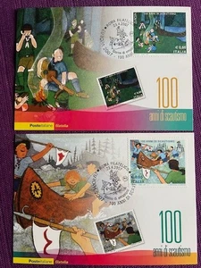 2007 CARTOLINA FILATELICA SCAUTISMO   annullo ROMA FILATELICA - Imagen 1 de 3
