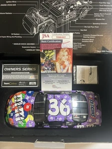 Kenny Schrader #36 M&M’S Team Caliber Owner's Series Dark Chrome Autographed JSA - Picture 1 of 15