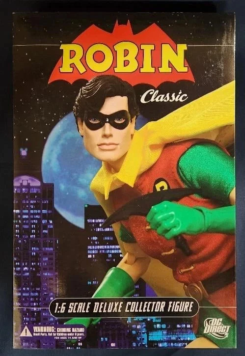 DC Direct Robin Classic Batman Deluxe Collector 1:6 Scale Action Figure NEW - Image 1 of 1