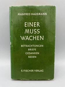 Einer muss wachen Hausmann, Manfred: - Bild 1 von 1
