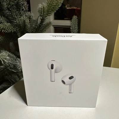Brand New Apple AirPods 3rd Generation & Lightening Charging Case - Authentic - Image 1 of 3