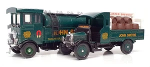 Corgi 1/50 Scale 97742 - AEC Tanker & Thornycroft Beer Truck - John Smith - Picture 1 of 5