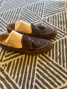 Charles Tyrwitt Jermyn Street London Harwood Schuhe Herren, Größe 9 , Blau - Bild 1 von 3