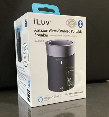 Altavoz portátil Bluetooth iLuv Amazon Alexa habilitado Foto 1 de 4