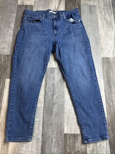 Levi Strauss And Co. Damen Jeans/Caprihose, Classic Crop, Größe 14 - Bild 1 von 8
