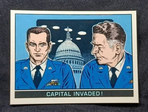 Saucer People Kitchen Sink 1992 Trading Card #10 Capital Invaded! - Picture 1 of 2