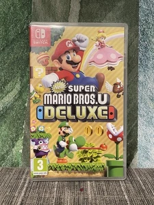 New Super Mario Bros U Deluxe Nintendo Switch Multilingua (PAL) - OTTIMO - Imagen 1 de 4