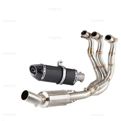 Sistema completo de puntas de silenciador de escape tubo de cabezal para Triumph Daytona 660 2021-2025 Foto 1 de 4
