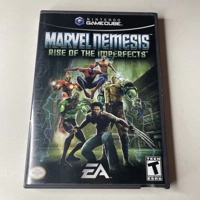 MARVEL NEMESIS RISE OF THE IMPERFECTS (CIB) NINTENDO GAMECUBE GAME. Tested! - Image 1 of 4