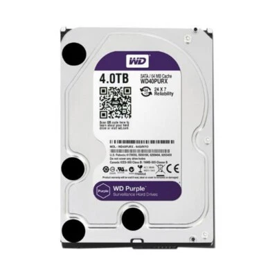 Western Digital 4TB WD40PURX 5400RPM SATA 3.5" Desktop Internal Hard Disk Drive - Image 1 of 4