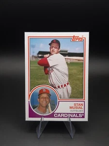 2021 Topps Archives 1983 Topps Stan Musial #177 HOF - Picture 1 of 2