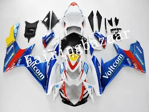 Fit for 2011-19 GSXR600/750 VOLTCOM Blue White Red ABS Injection Fairing Kit - Bild 1 von 9