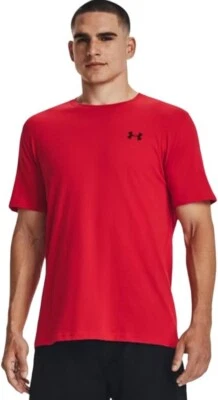 Camiseta Under Armour Hombre 2XL Suelta Ajuste Pecho Izquierdo Bloqueo Rojo Nueva Con Etiquetas Foto 1 de 4