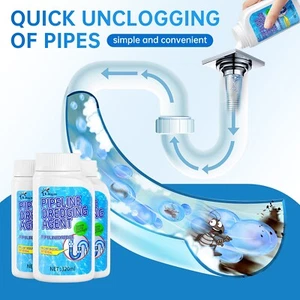 Powerful Pipe Dredging Agent, Powerful Pipe Cleaner, For Kitchen Toilet Pipeline - Picture 1 of 14