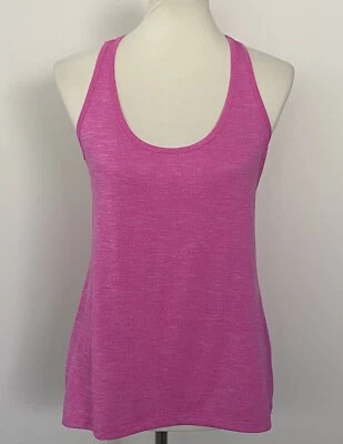 Old Navy Active Women's Pink Racerback Tank Top Stretch Elas Back Size Pet Small - Image 1 of 4