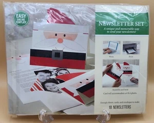 Hallmark Newsletter Set -Santa- 18 Newsletters, Fun, NEW SEALED - Picture 1 of 2