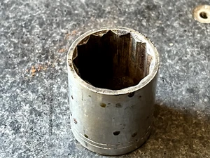 Craftsman 1/2" Drive 1-1/8" 12 Point Shallow Socket SAE G 47516 USA - Bild 1 von 5