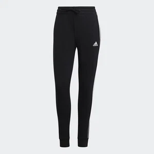 PANTALONI PALESTRA donna ADIDAS HZ5753/GM5551 PNT Felpato W 3S FL C PT Black - Imagen 1 de 8