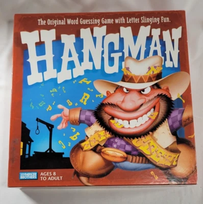 Parker Brothers Hangman Word Guessing Game Ages 8 to Adult - Image 1 of 4
