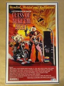 Signed Lloyd Kaufman Autographed Class Of Nuke Em High 11"x17" Photo BAS COA - Picture 1 of 6