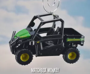John Deere ATV 4x4 Gator RSX 850i Christmas Ornament 1/64 Rhino Honda Polaris - Picture 1 of 12