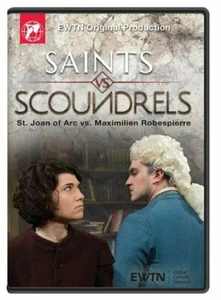 ST JOAN OF ARC VS MAXIMILLIEN ROBESPERRE SAINTS VS SCOUNDRELS: AN EWTN DVD - Imagen 1 de 2