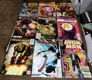 Comic Book Lot of 9 Iron Man Marvel Comics No Duplicates Mixed Eras VF/NM - Picture 1 of 4