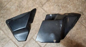 1983 Harley Davidson FLT Shovelhead Touring Black Right & Left Side Covers - Picture 1 of 16