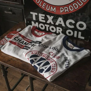 SIN STOCK Hot Rod Camiseta Cuello Redondo Moto y Motociclista Manga Corta Camiseta Retro - Imagen 1 de 20