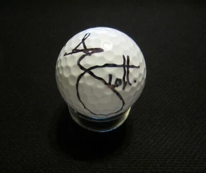 Masters Champion Adam Scott Signed Golf Ball COA 1 - Picture 1 of 1