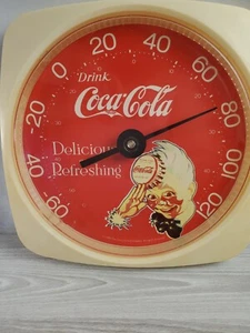 Vintage Coca Cola 1994 Sprite Boy Jumbo Wandthermometer - Bild 1 von 2