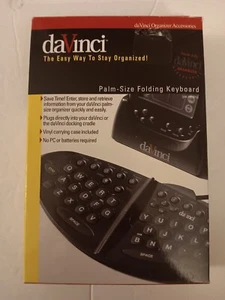 Clavier pliable Royal KB2000 DaVinci taille paume pour organisateurs PDA DaVinci neuf - Photo 1 sur 6