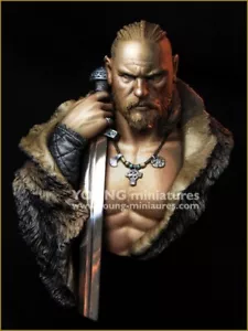 Young Miniatures - The Viking - 1/10th Resin Bust - YH1860 - Picture 1 of 9