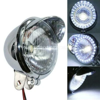Motorcycle LED Fog Light Headlight for Suzuki Intruder 1400 1500 750 800 Volusia - Image 1 of 4