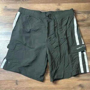 Short de bain homme Nautica vert XL - Photo 1/7