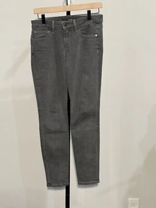 Paige Hoxton Ultra Skinny Jeans Gr. 24 High Rise Stretch Denim Grau Peaks Wash - Bild 1 von 3