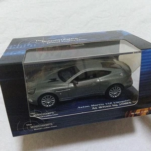 Minichamps 1/43 Scale Aston Martin V12 Vanquish Diecast Model Car Excellent - Picture 1 of 6