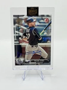 2021 Topps Archives Signature Series Trevor Story Auto /88 Colorado Rockies - Picture 1 of 2